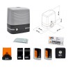 VDS CARRERA KIT CANCELLO SCORREVOLE 800 KG 230V CON CENTRALE DI COMANDO E RICEVENTE RADIO 433 MHZ - ML0110