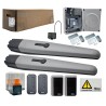NICE TOONA KIT 4024 BD AUTOMAZIONE CANCELLO BATTENTE DUE ANTE FINO 3MT PER ANTA 24V TOONA4024BDKCE